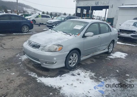 2008 Toyota Corolla S из США, поврежденный, VIN 2T1BR32E68C936747